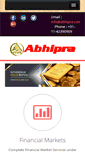 Mobile Screenshot of abhipra.com